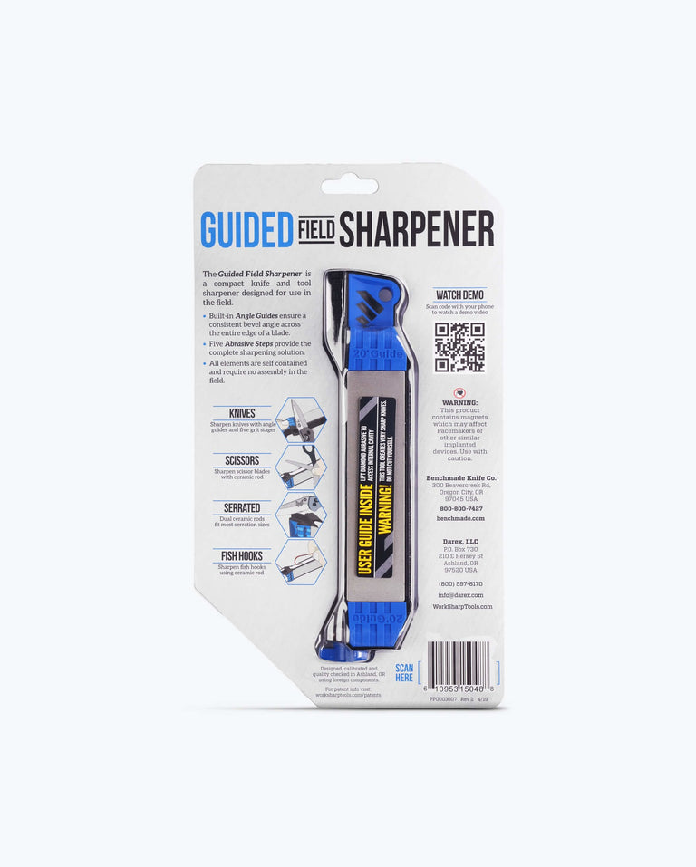 Afilador de campo guiado de mesa 100604F